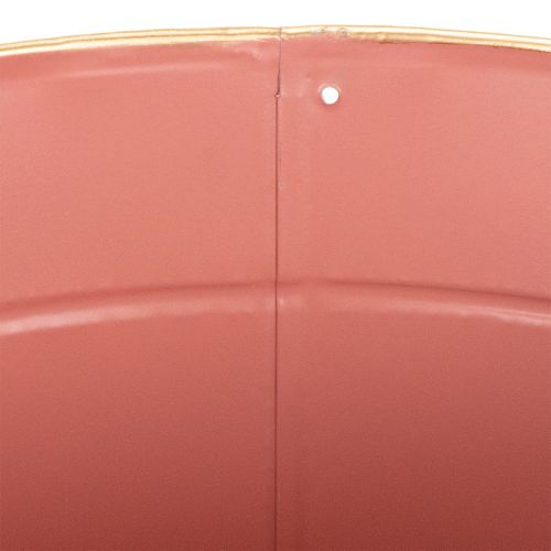 Prodotto Vaso/fioriera in metallo, Ø26cm H22cm, 4 pezzi