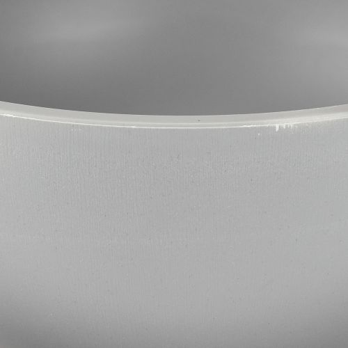 Prodotto Vaso per piante in plastica, ciotola per fiori grigia Ø25cm H12cm
