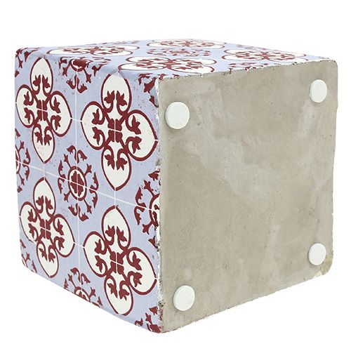 Floristik24 Vaso per piante con motivo orientale 8 cm x 8 cm / 11 cm x 11 cm