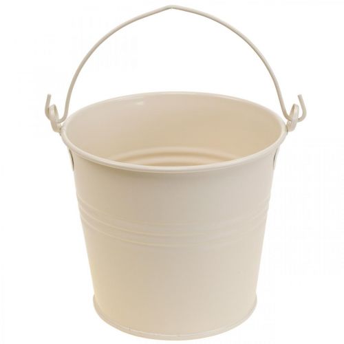 Spetebo Secchiello In Metallo Con Rubinetto Decorativo – Vaso Per Piante 48x29 Cm