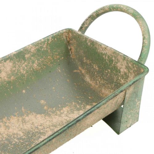 Floristik24 Fioriera, grondaia decorativa, fioriera anticata L51cm