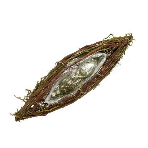 Barca per piante ovale 41 cm x 12,5 cm 1 pezzo