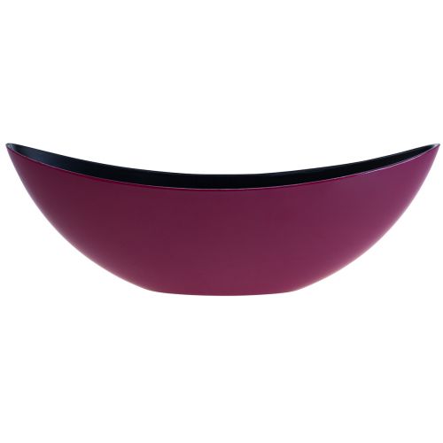 Floristik24 Ciotola decorativa per barchetta per piante Berry 38,5 cm × 12,5 cm × 13 cm