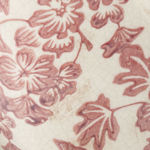 Prodotto Vaso decorativo con manico, floreale, 21 cm