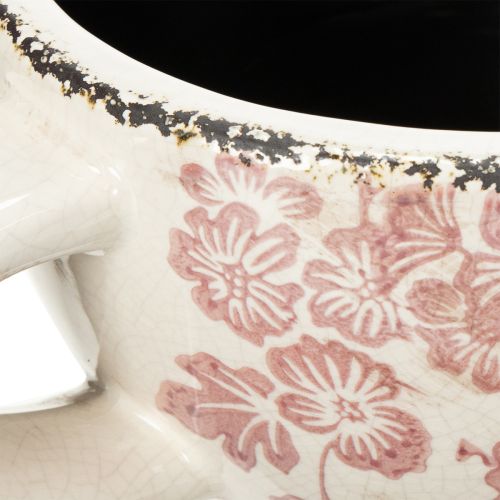 Prodotto Tazza per piantare, decorazione floreale unica, 18 cm