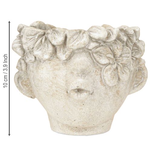 Prodotto Vaso per piante busto bacio bocca vaso per fiori con crema viso H10cm 3pz