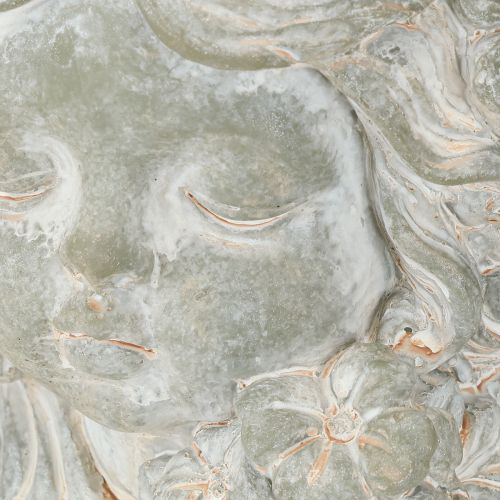 Prodotto Vaso per piante, angelo in pietra fusa, decorazione per tomba, 19,5×12×19,5 cm