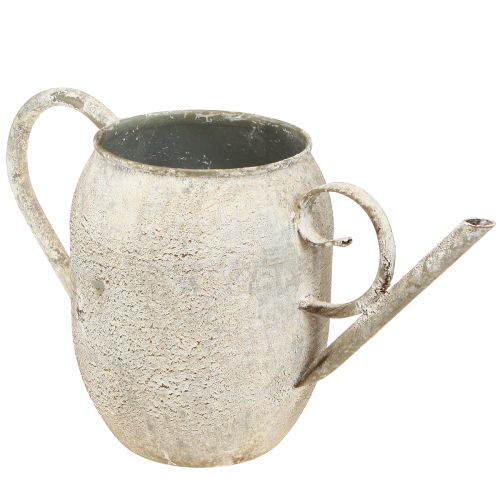Prodotto Vaso per piante Annaffiatoio Decorazione Metallo Antico 32x11x18cm