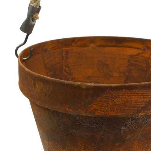 Floristik24 Portavaso per griglia sospesa Ø20cm H19cm