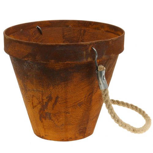 Floristik24 Portavaso per griglia sospesa Ø20cm H19cm