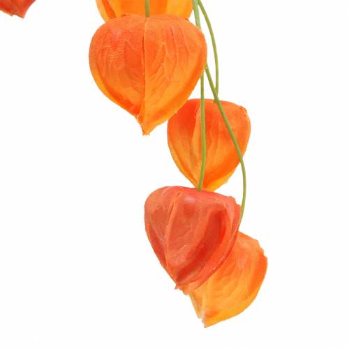 Floristik24 Physalis ramo artificiale arancio 78cm