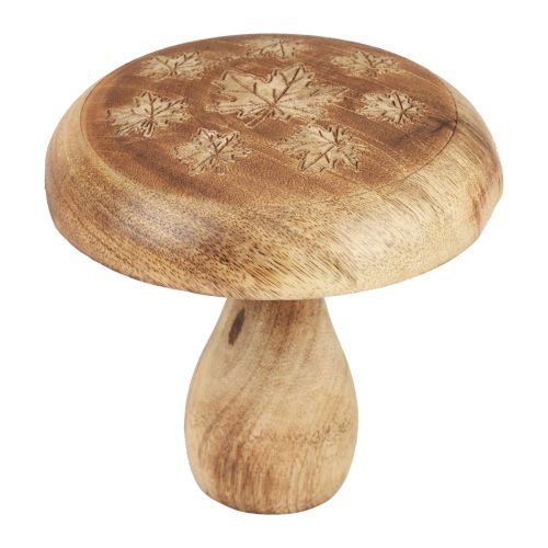 Floristik24 Decorazione di funghi in legno decorazione di funghi in legno decorazione autunnale naturale Ø15cm H14,5cm