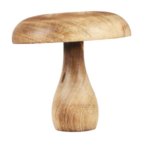 Prodotto Decorazione di funghi in legno decorazione di funghi in legno decorazione autunnale naturale Ø15cm H14,5cm