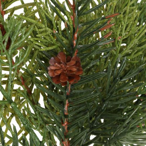 Prodotto Rami decorativi Ramo di pino natalizio artificiale 31 cm 2 pezzi