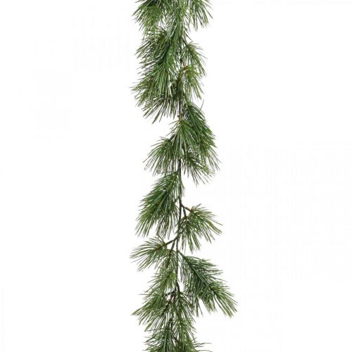 Floristik24 Ghirlanda natalizia Ghirlanda di pino artificiale verde 160 cm
