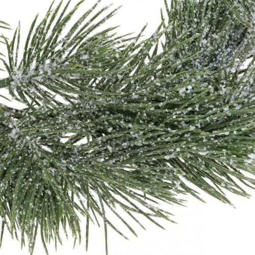 Prodotto Ghirlanda natalizia rami di pino artificiale innevati Ø30cm