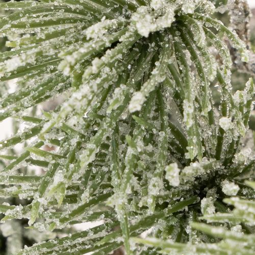 Ramo di abete artificiale, grande ramo di pino per decorazioni invernali, 55 cm, 3 pezzi | Floristik24.it