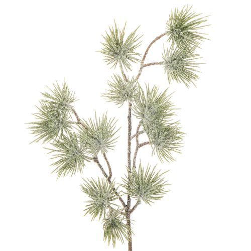 Ramo di abete artificiale, grande ramo di pino per decorazioni invernali, 55 cm, 3 pezzi | Floristik24.it
