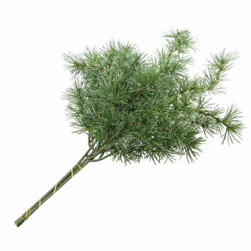 Floristik24 Ramo di pino artificiale verde 53 cm 3 pz