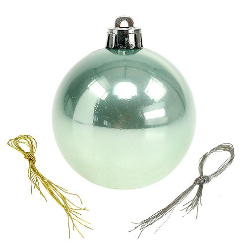 Floristik24 Sfera in plastica Ø6cm colori assortiti. 10 pezzi