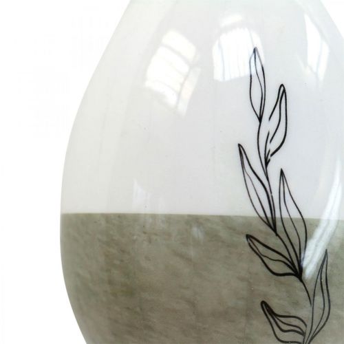 Floristik24 Uova di Pasqua in plastica per appendere Ostedeko Ø5cm H7cm 6pz