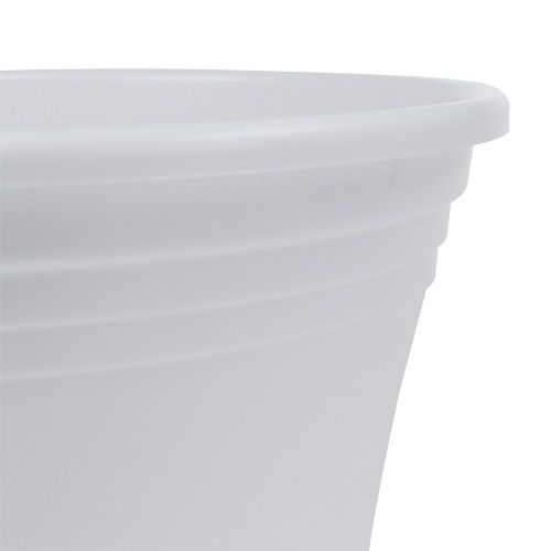 Prodotto Vaso in plastica “Irys” bianco Ø22cm H18cm 1 pezzo
