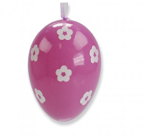 Floristik24 Uova di Pasqua decorative in plastica per appendere 9 cm 12 pezzi