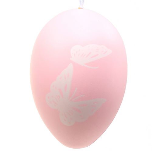 Floristik24 Uova di Pasqua da appendere colori pastello 12cm 4pz