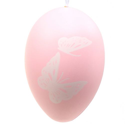 Prodotto Uova di Pasqua da appendere colori pastello 12cm 4pz