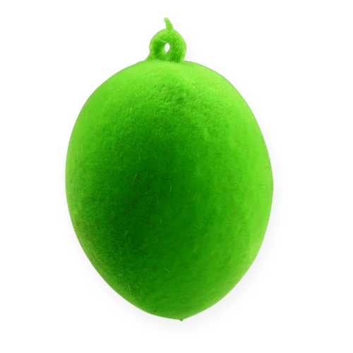 Floristik24 Uova decorative da appendere uova di Pasqua colorate floccate 6 cm 18 pz
