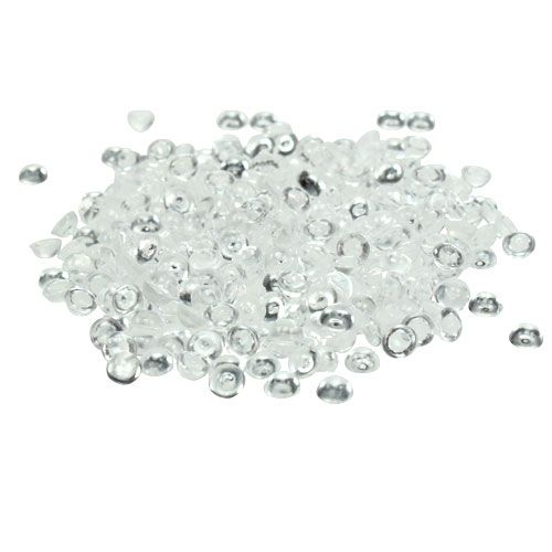 Floristik24 Deco Dewdrop trasparente 4mm 130g