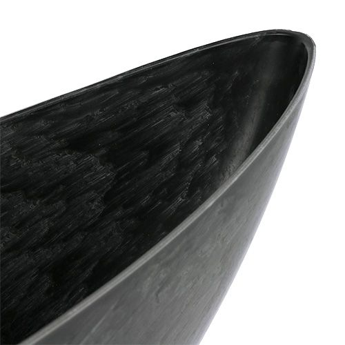 Prodotto Barca in plastica antracite 55,5 cm x 14,5 cm H17,5 cm, 1pz