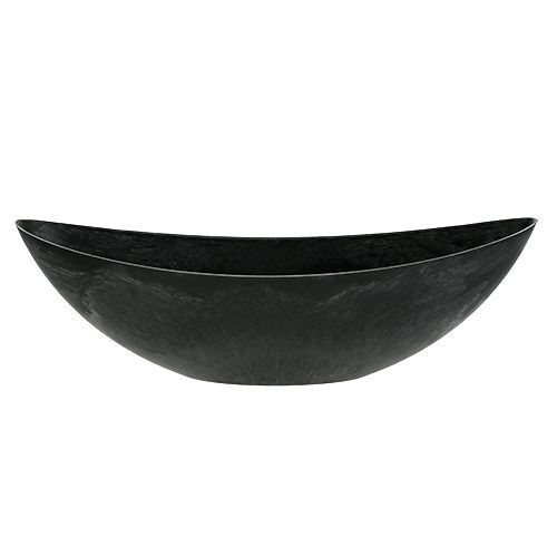 Prodotto Barca in plastica antracite 55,5 cm x 14,5 cm H17,5 cm, 1pz