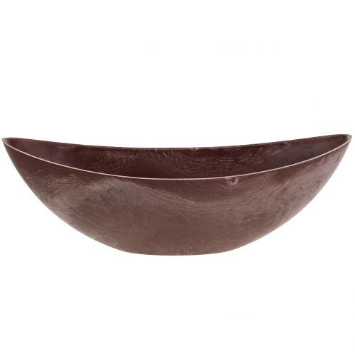 Floristik24 Ciotola per piante Bordeaux 39cm x 12cm H13cm 1pz