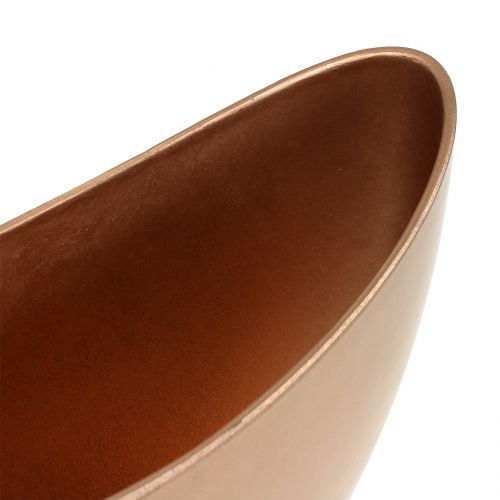 Floristik24 Ciotola decorativa rame 20 cm x 9 cm H12 cm 1 pezzo