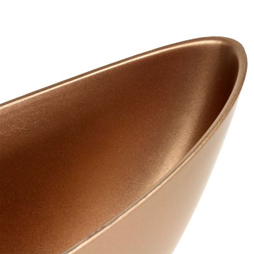 Floristik24 Ciotola decorativa rame 39 cm x 12 cm H13 cm 1 pezzo