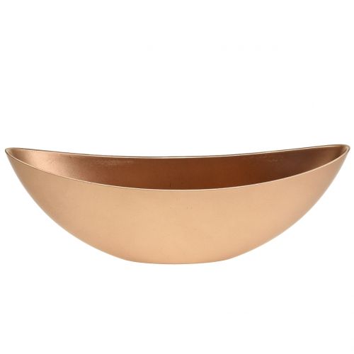 Floristik24 Ciotola decorativa rame 39 cm x 12 cm H13 cm 1 pezzo