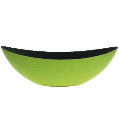 Floristik24 Ciotola decorativa piantare ciotola verde 39 cm x 12 cm H13 cm