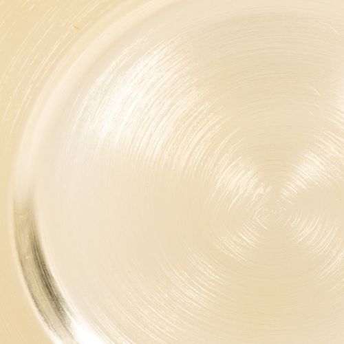 Piattini decorativi rotondi lucidi, 17 cm, 6 pezzi | Floristik24.it