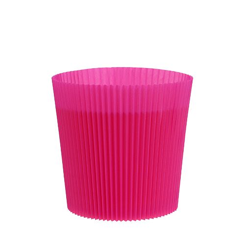 Floristik24 Polsini pieghettati Cerise 10,5cm 100p.