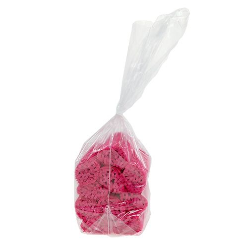 Floristik24 Polsini a pieghe Cerise 8,5 cm 100 pezzi