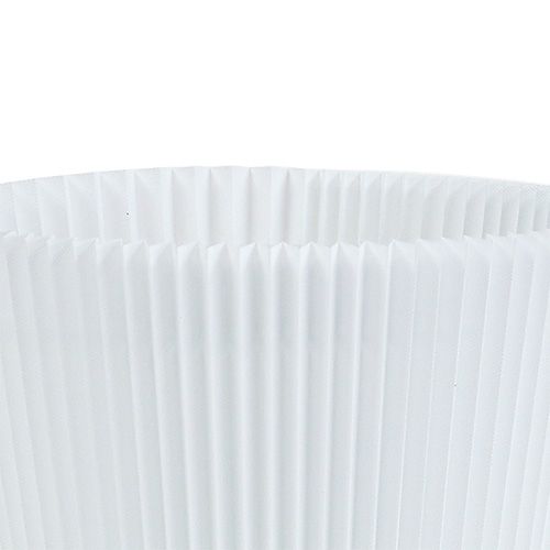 Prodotto Polsini plissettati bianchi 12,5 cm 100 pezzi
