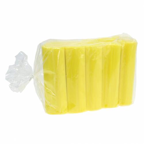 Prodotto Polsini plissettati gialli 14,5 cm 100 pezzi