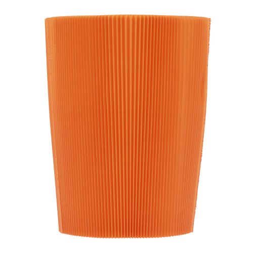 Prodotto Polsini plissettati per vasi da fiori arancioni 12,5 cm 100 pezzi