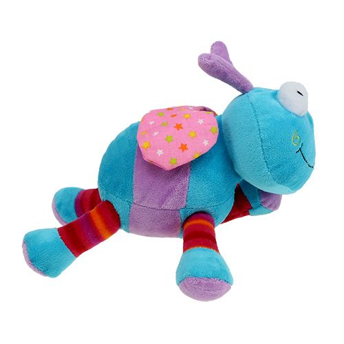 Floristik24 Farfalla in peluche 22,5 cm blu