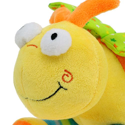 Floristik24 Farfalla in peluche 22,5 cm giallo