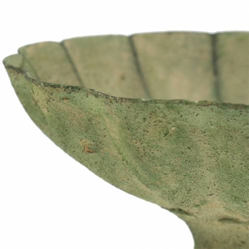 Floristik24 Coppa ciotola verde antico Ø13cm H11,5cm