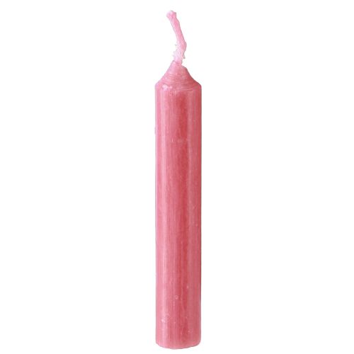 Candele per bambole 10mm rosse Candele Wiedemann 65/10 50 pezzi
