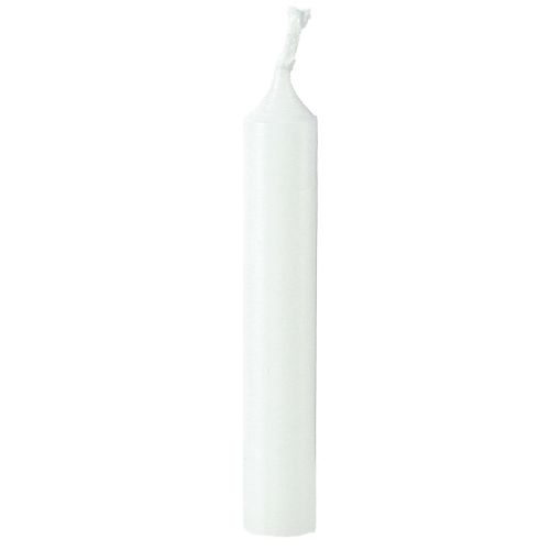 Candele per bambole da 10 mm Candele Wiedemann bianche 65/10 50 pezzi