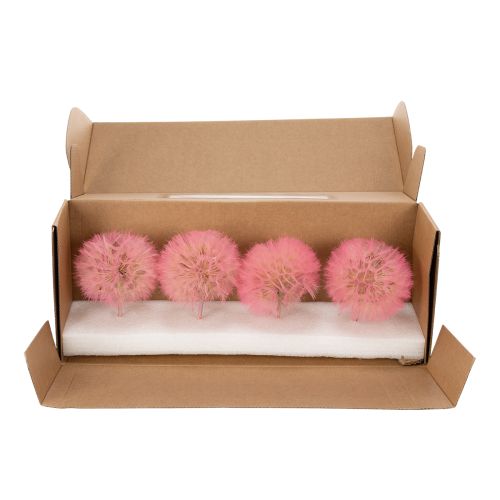 Prodotto Ramo decorativo di fiori, motivo tarassaco, per un'elegante decorazione della casa, 50 cm, 4 pezzi